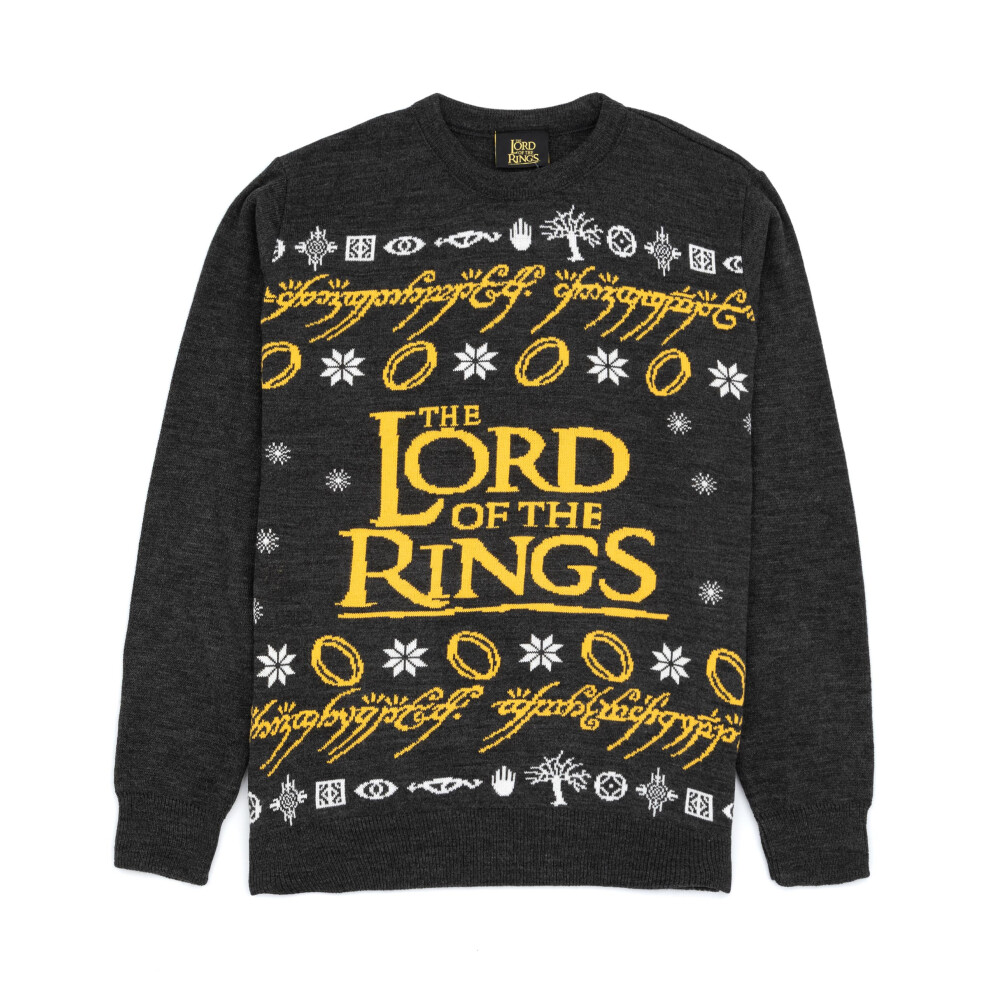 Lord Of The Rings Men's Black (Small) Jumper ( )
