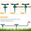 360 drehbarer Gartensprenger mit Erdspieß – ABS-Material 11