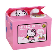 (Kitty)Pikachu Doraemon Hello Kitty Godzilla Geld stehlen Sparschwein elektrisches Spielzeug Puzzle