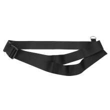 Robustes schwarzes Nylon-Gepäckband 50x1640mm mit sicherem Verschluss