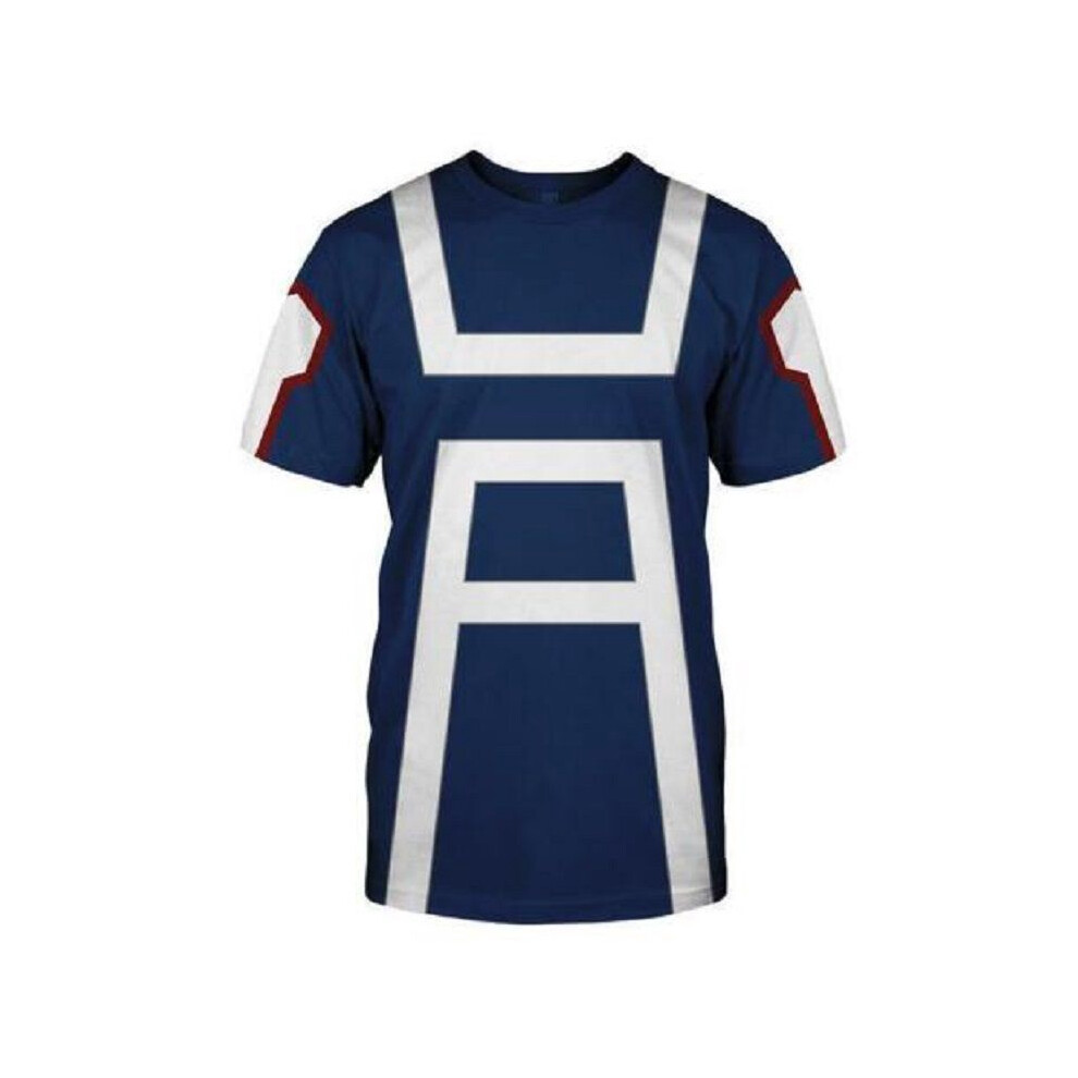 (3XL=US XL) No Boku My Hero Academia Tshirt Man Women 3d Print Summer Sleeve S5xl Short-image-OPC-PK6DDCN-NEW