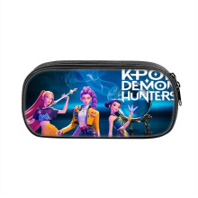 (Style 25) Demon Hunters Kpop Teens Pencil Pouch Lightweight Nylon Bag Small Storage