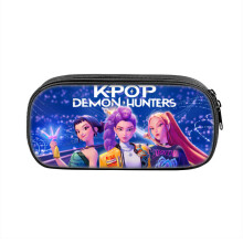 (Style 27) Demon Hunters Kpop Teens Pencil Pouch Lightweight Nylon Bag Small Storage