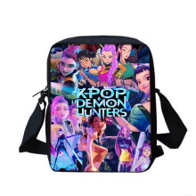 (Style 11)Kpop Demon Hunters inspirierte bedruckte Umhängetasche verspielt Mittelschule Teen