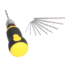 Mini tragbarer rutschfester Hand-Schraubendreher-Bohrmaschine 0,5-3,2mm