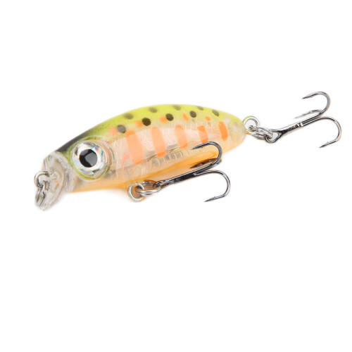 Mini Angelköder MI146, ABS-Hartplattencrankbait für Barsch, Forelle, Hecht 4,2 cm