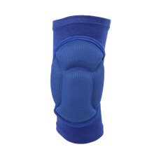 2 Stück Blaue Sportsknieschützer, Dicke Schaumstoffpolster, Rutschfest, Größe S/M