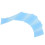Schwimm-Handschellen Flossen Silikonhandschuhe Fingerdurchzogene blaue S 6