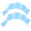 Bequeme blaue Silikon-Webhandschuhe L Größe Schwimmflossen 1