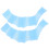 Bequeme blaue Silikon-Webhandschuhe L Größe Schwimmflossen 13