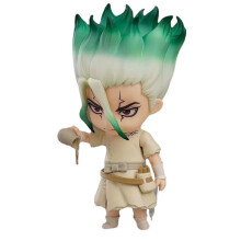 Personaggio Drstone Ishigami Senku da collezione in scatola cartone animato edizione Q