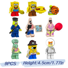 Spongebob Squarepants bouwstenen mini-figuren kinders puzzel samenstelling speelgoed cadeau