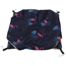 Einfach zu installieren Flamingo Haustier-Schlafsack: Doppellagiger Komfort für kleine Tiere