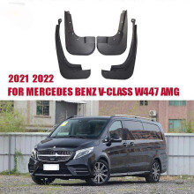 Excellent for Mercedes Benz V-Class W447 AMG Mudguard Fender Mudflaps Guard Splash Mud Flap Car Accessories Auto Styline Front Rear 4pcs