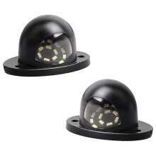 Exquisite LED License Plate Light Assembly Replacement for 1994-2001 RAM 1500 2500 3500 Pickup Truck ,2 Pack