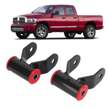 2 Stück 2 Zoll Drop Heckschäkel-Kit passend für Dodge Ram 1500 2002-2008