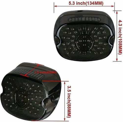 Led Motorcycle Retrofit Special Rear Multi-function Led Tail Light with Turn On Tail Light for Harley - Davidson 1