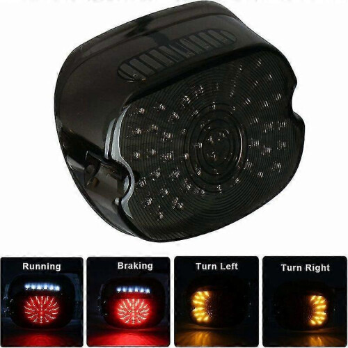 Led Motorcycle Retrofit Special Rear Multi-function Led Tail Light with Turn On Tail Light for Harley - Davidson