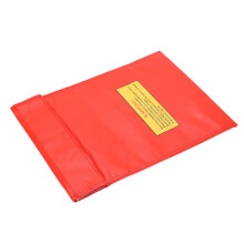 Feuerschutz-Lithium-Batterie-Sicherheitsbeutel 23x30cm Flammhemmend Rot