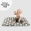 My Babiie Changing Mat - Grey Elephants 7