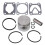 Air Compressor Piston Assembly 47mm Set w/ Pin Gas Ring Sealing Gasket 1