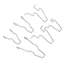6 Pack Steel Headlamp Headlamp Low Beam Bulb Mount Spring Clamp for H1/h3/h4/h7