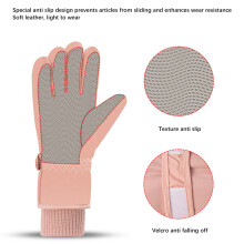 Kinder Winter Skihandschuhe Wasserdicht Warm Pink/Blau 27cm 8-14 Jahre