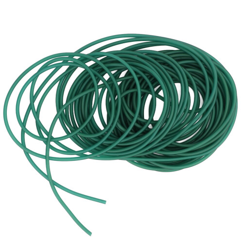 Q1632 Eisgrüner Gummischleuder Katapult mit elastischem Latex-Gummischlauch 60cm