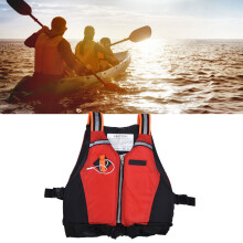Übergroße reflektierende Rettungsweste für Surfen, 10L, Rot