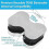 Butterfly Shaped Electrode Pads - 4.5x6In Universal Compatibility, Pack of 5 3