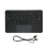 Mini tastiera wireless portatile per iOS nera 200mAh 15