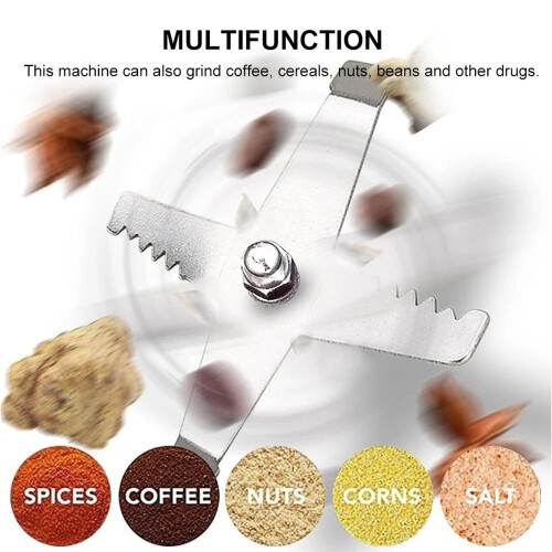300W Electric Coffee Grinder  Milling Bean Nut Spice Blender 1