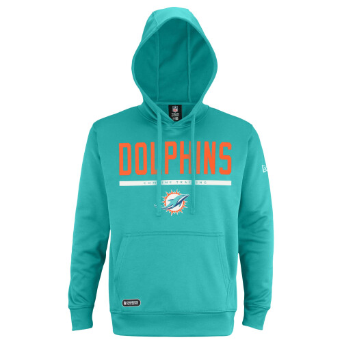 New Era New Era NFL Heren Safety Performance Pullover Hoodie, Miami Dolphins, Medium 2
