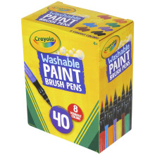 Crayola Pestvt Pensselin kynt 8 eri vri myydn 1 laatikkona 40 kpl per laatikko