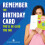 American Greetings 13th Birthday Card (eindelijk een tiener) 5