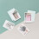 Monolike Message Break time ver.2 card - mix 40 mini Single cards  20 envelopes package 5