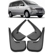 Genuine Splash Guards Mud Flaps for 2005-2011 Mercedes Benz Vito Viano W639