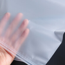 50 Stück Mattierte Reißverschluss-Plastiktüten 2520 cm wieder verschließbare Organizer-Beutel