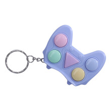 Blauer tragbarer Mini-Spielkonsole-Schlüsselanhänger: Spaß bei 99 Levels