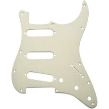 Fender 1-Ply Gold Anodized Aluminum 11-Hole Mount S/S/S Stratocaster Pickguard