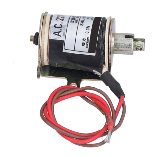 SAL-02 AC220V Push-Pull Elektromagnet 0,3N 10mm Hubweg
