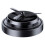 Car Interior Decoration Solar Rota Air Freshener Diffuser Aromatherapy Grey 1