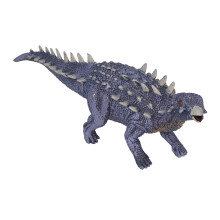 Großes lila stacheliges Ankylosaurus-Dinosauriermodell, 24x8x5,5 cm Spielzeug für Kinder