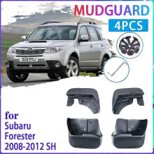 4 PCS Car Mud Flaps for Subaru Forester SH 2008 2009 2010 2011 2012 Mudguard Splash Guards Fender Mudflaps Auto Accessories