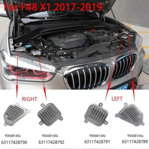 Right Side for - X1 F48 2017-2019 LED DRL Headlight Daytime Running Light Control Module 6311742879 1