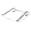 Hitzeable Aluminium-Laptop-Ständer Universal Silber 11