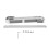 Hitzeable Aluminium-Laptop-Ständer Universal Silber 6