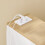Mesa de Cabeceira SoBuy 20cm com USB, Branco e Madeira 9