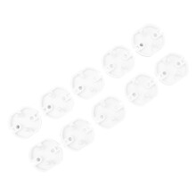 Langlebige Babysicherheits-Steckdosenschützer – 50 Stück, universal passend, 2-poliges Design