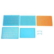 0#400 Holes Capsule Powder Filler Plate Empty Capsule Plates Capsule Manual Filling Tool Blue
